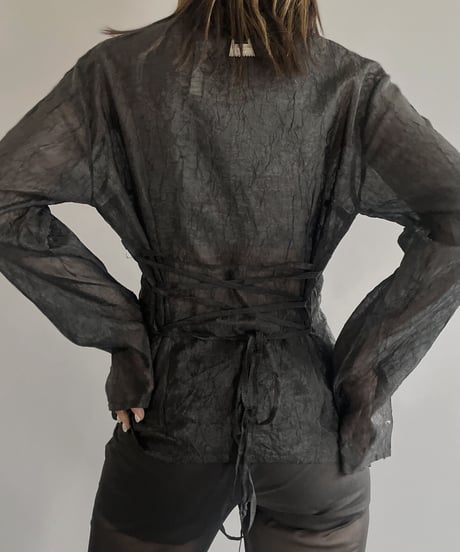 【USED】 Sheer Shirt / 230624-010
