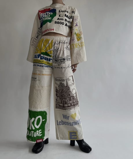 【RE;CIRCLE】 RE Eco-Friendly Bag Straight Pants / 220825-009