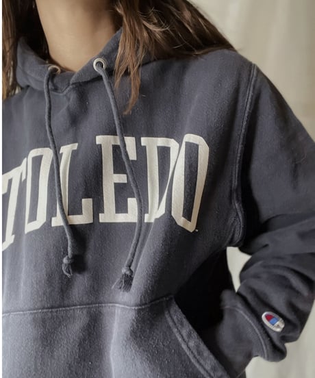 【USED】  Champion Reverse Weave Hoodie TOLEDO/211116-025