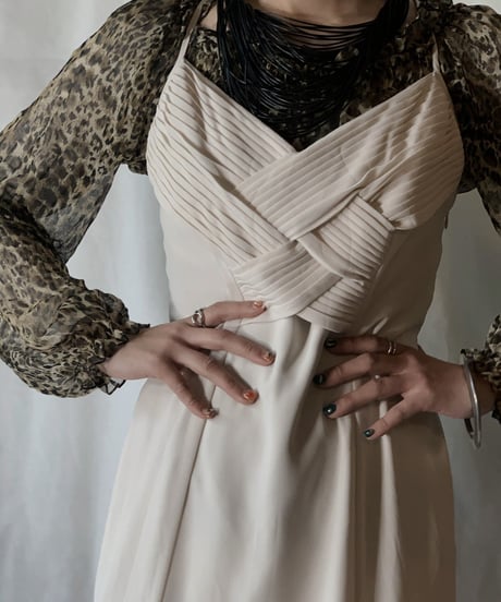 【USED】Poly Camisole Dress/210203-015