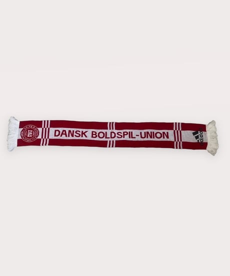 【USED】 Knit Soccer Muffler DANSK BOLDSPIL-UNION / 240108-016