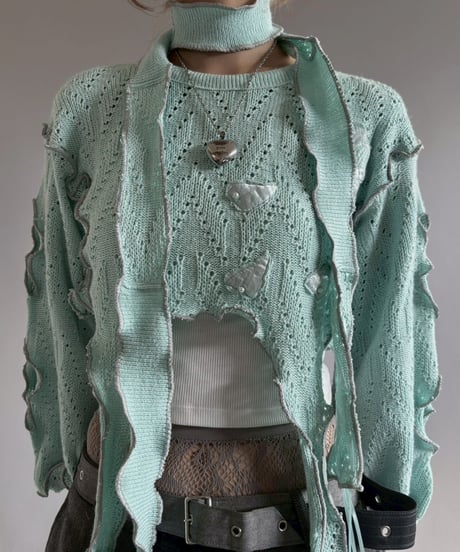【RE;CIRCLE】 RE Mellow Knit + Tie/ 251127-009