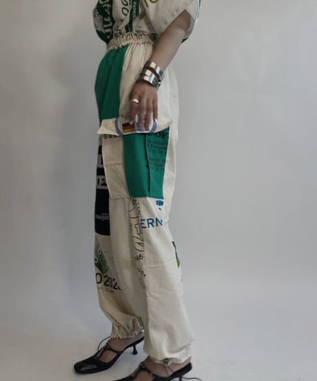 【RE;CIRCLE】 RE Eco-Friendly Bag Pants / 220707-002