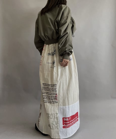 【RE;CIRCLE】 RE Nylon Drawcord Pullover Khaki / 230406-015
