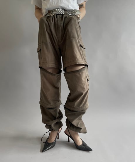 【USED】BERTO LUCCI Convertible Pants / 240608-012