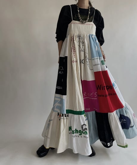 【RE;CIRCLE】 RE Eco-Friendly Bag Camisole One-piece / 220825-029
