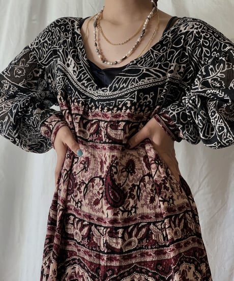 【RE;CIRCLE】 Remake Indy Cotton one-piece⑥/210331-010