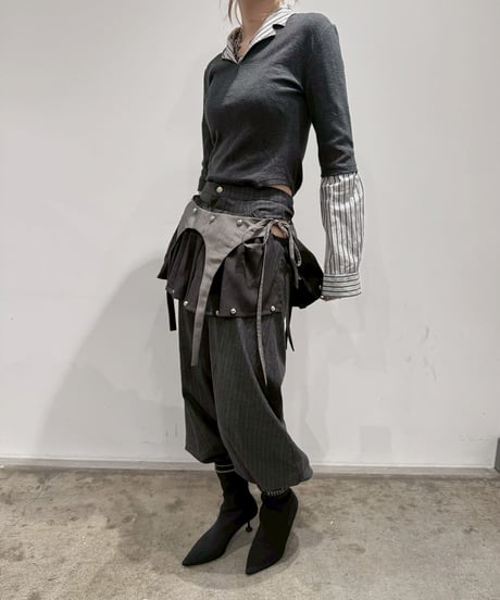 【RE;CIRCLE】 RE Suit Pants/ 260219-027