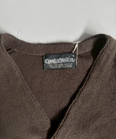 【USED】 CHALLENGER Acrylic Cardigan / 260110-009