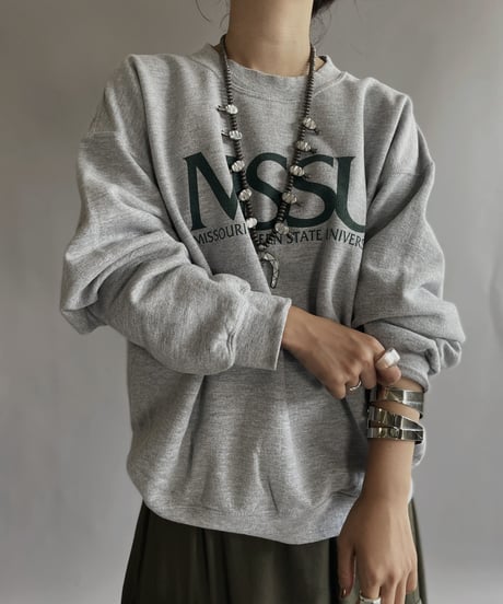 【USED】  'Mssu' Sweat Shirt / 220917-001