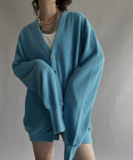 【USED】  J.C.Penney Acrylic Knit Cardigan / 221008-033