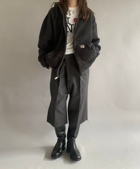 【USED】  Carhartt Zip Up Parker /241109-031