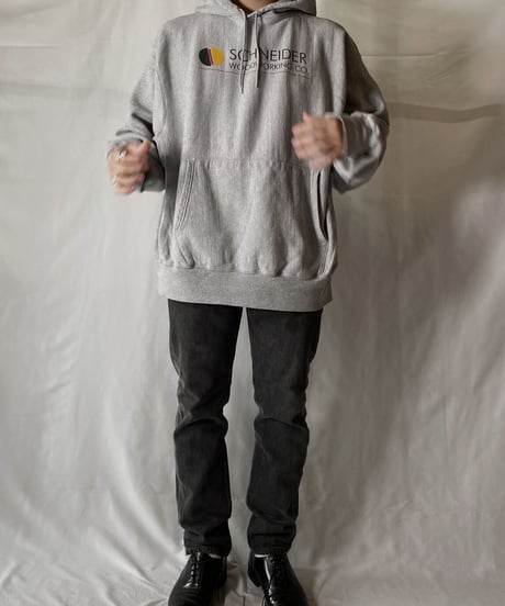 【USED】  Champion Reverse Weave Hoodie SCHNEIDER/210902-042