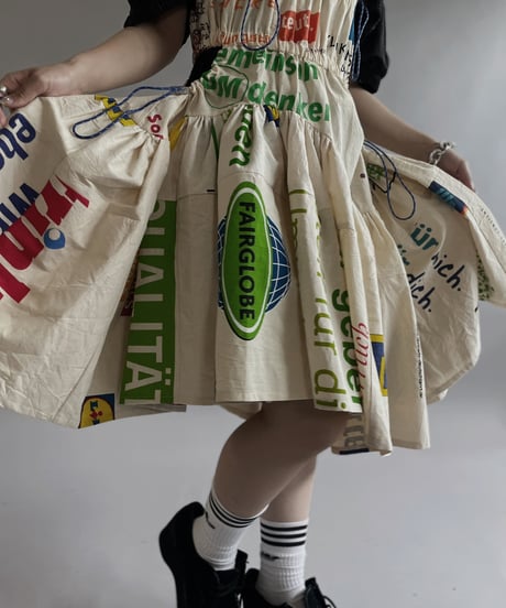 【RE;CIRCLE】RE Eco-Friendly Bag Code Camisole Middle One-piece / 240516-030