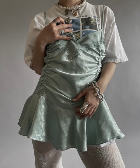 【RE;CIRCLE】 RE Slip Camisole Top /  240527-005