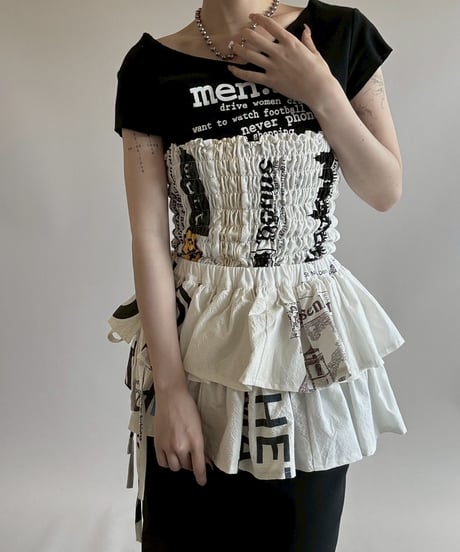 【RE;CIRCLE】 Re Eco Bag Maki Skirt /  250626-010