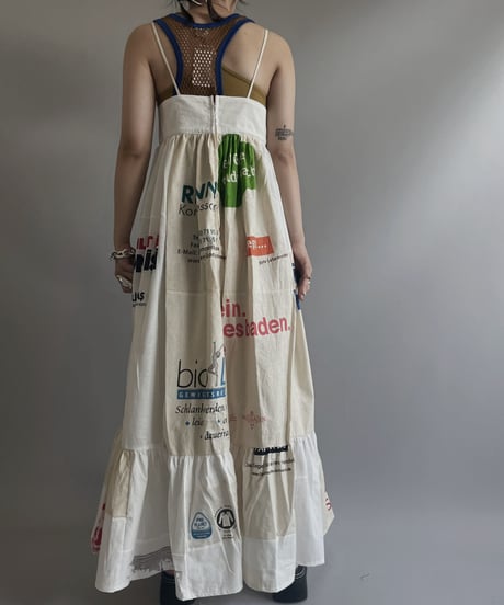 【RE;CIRCLE】RE Eco-Friendly Bag Camisole Long One-piece / 230727-024