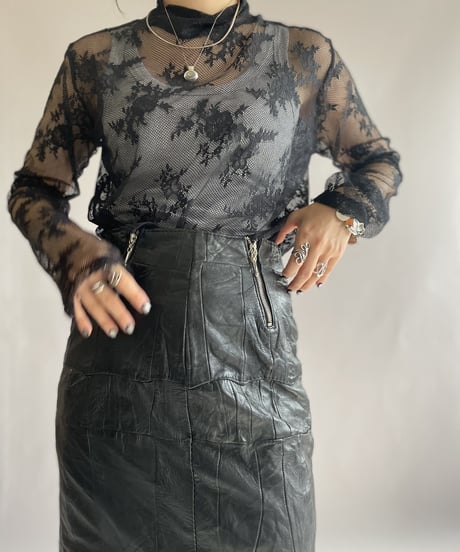 【USED】 Atmosphere See-through Top / 221217-011