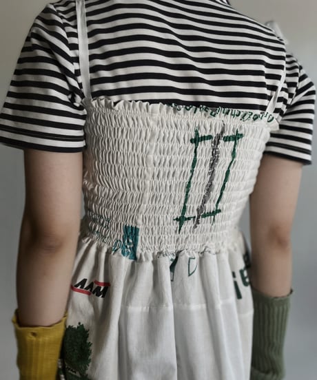 【RE;CIRCLE】RE Eco-Friendly Bag Camisole One-piece / 220512-025