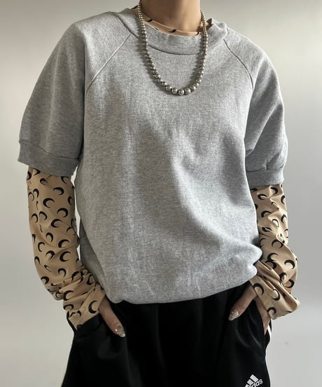 【USED】 Made in USA 80~90's The Varmont Country Store Blank S/S Sweat /250215-017