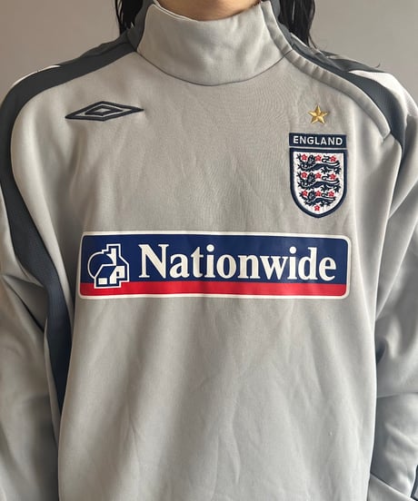 【USED 】UMBRO ENGLAND Soccer Jersey Top /240603-054