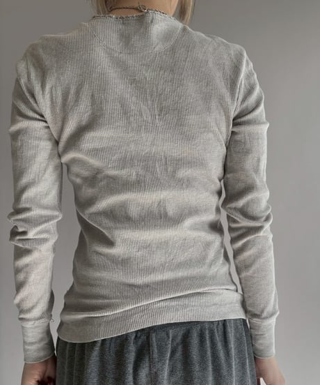 【USED】 LAUREN JEANS CO. Rib Thermal L/S T-Shirt / 260131-018