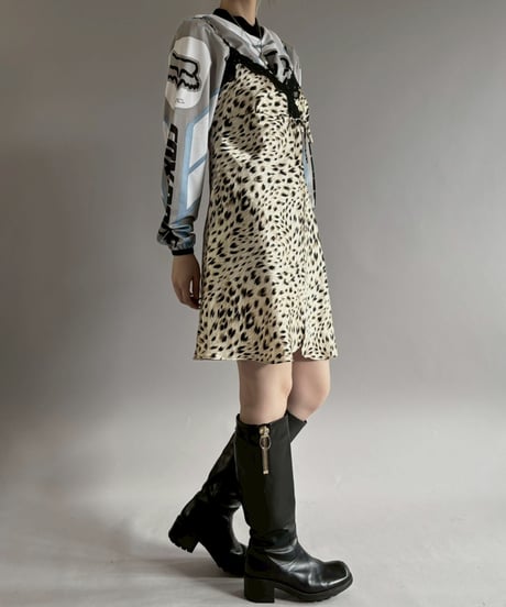 【USED】 Leopard Print Camisole One-Piece /260124-011