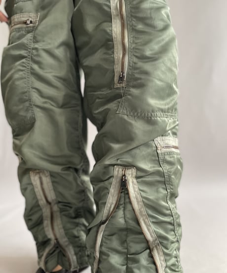 【USED】 Nylon Overalls Khaki / 221217-001