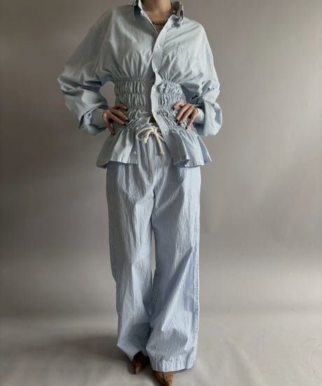 【RE;CIRCLE】 RE Shirring Shirt / 260409-012