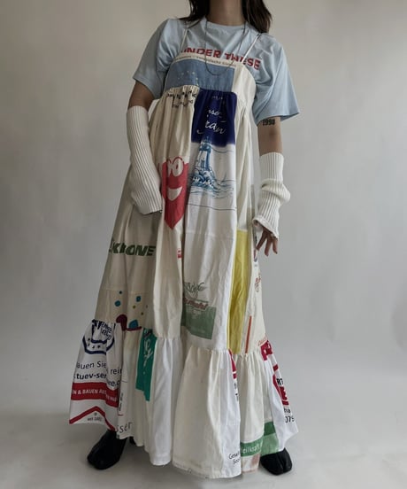 【RE;CIRCLE】 RE Eco-Friendly Bag Camisole One-piece / 220825-032