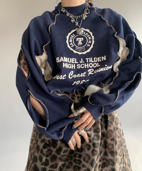 【RE;CIRCLE】 RE Mellow Sweat Top /  241017-018