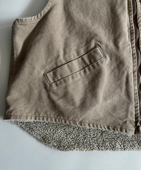 【USED】 Made in USA Carhartt Duck Vest /250222-008