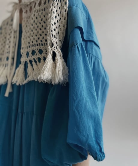 【RE;CIRCLE】 RE Crochet Lace Hood / 220427-002