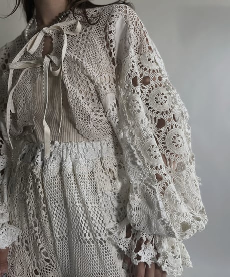 【RE;CIRCLE】 RE Crochet Bolero / 220623-017