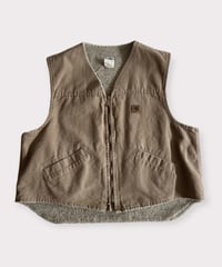【USED】 Made in USA Carhartt Duck Vest /250222-008