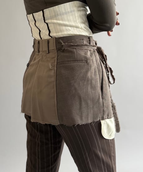 【RE;CIRCLE】 Re Suit Skirt / 250918-004