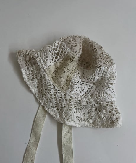 【RE;CIRCLE】 RE Crochet Lace Bucket Hat 1 / 220526-001
