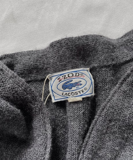 【USED】   LACOSTE Knit Cardigan⑨/211126-017