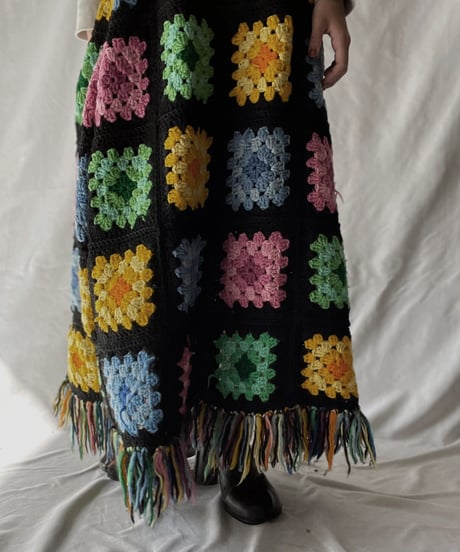 【RE;CIRCLE】 RE Granny Long Skirt②/211110-009