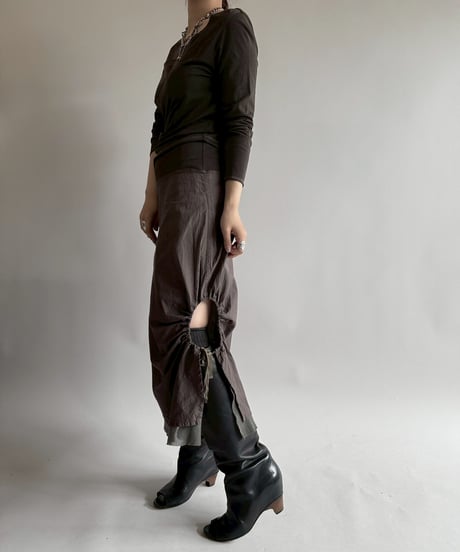 【USED】 Cop.Copine Asymmetry Design L/S One-Piece /251014-030