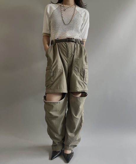 【USED】S/S Mesh T-shirt / 230708-015