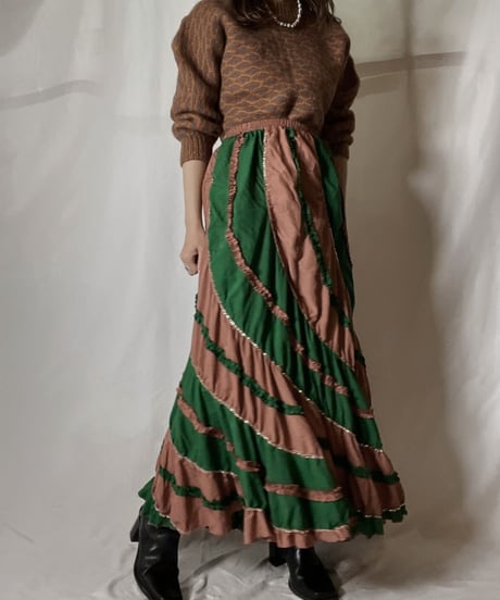 【USED】 Long Skirt/211110-039