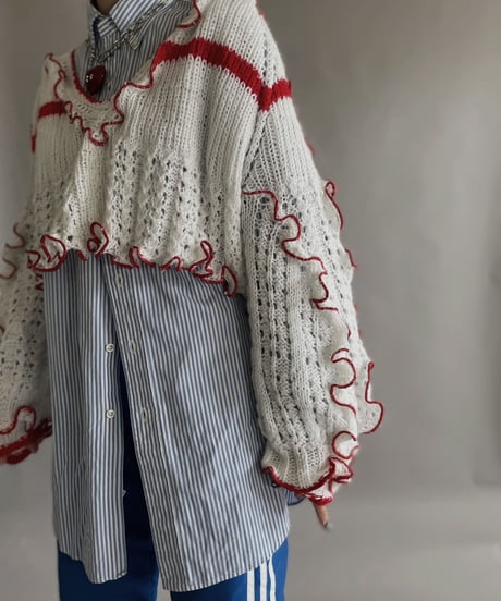 【RE;CIRCLE】 RE Mellow Knit Top / 230216-003