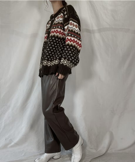 【USED】     Nordic sweater/211216-035