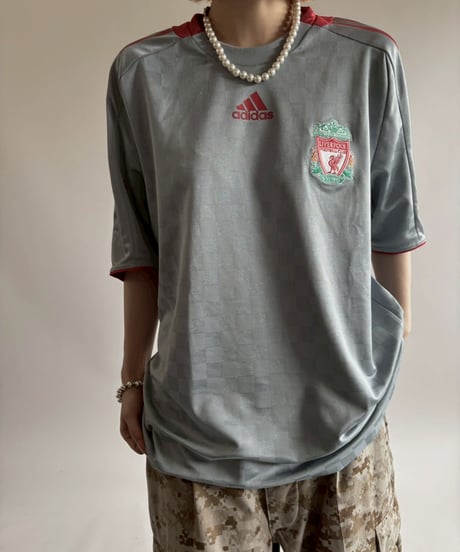 【USED】 adidas 08~09's Liverpool Soccer Shirt/ 250607-020