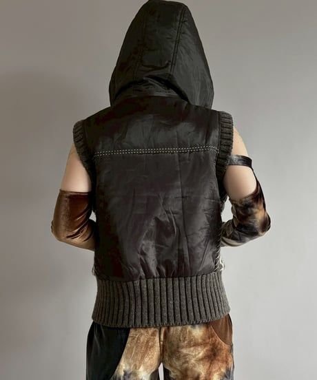 【USED】 ROXY Padded Knit Vest / 260117-008