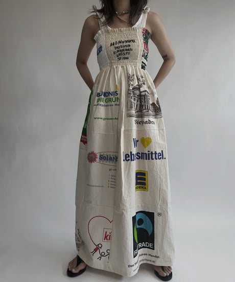 【RE;CIRCLE】 RE Eco-Friendly Bag Camisole One-piece / 220804-023