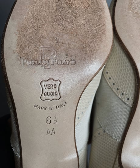 【USED】 PHYLLIS POLAND Pumps/210811-007