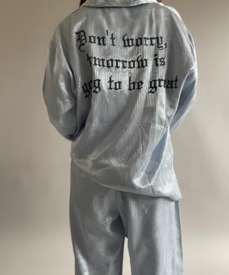 【RE;CIRCLE】 RE Pajama Set Up /  241021-007