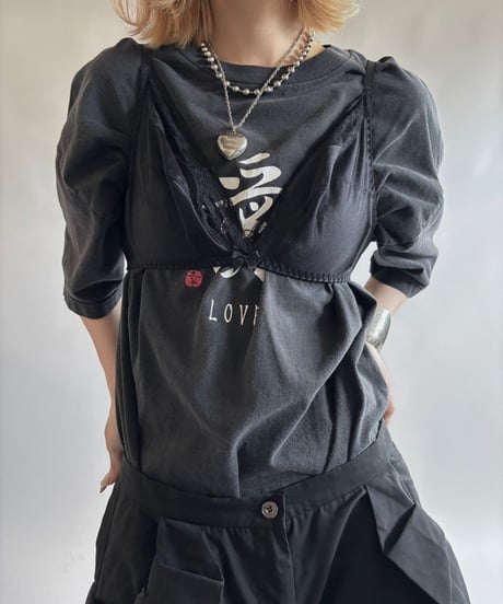 【USED】 DEAD STOCK MADE IN UK Camisole Bra Top / 250823-021